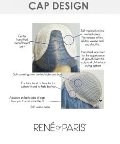 Wigs For Women Velvet Wavez | Lace Front & Monofilament Part Synthetic Wig By Rene Of Paris