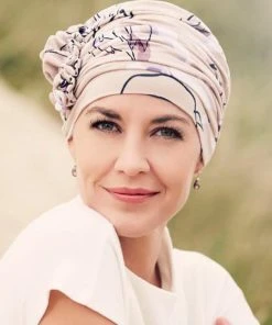 Best Wig Outlet Lotus Printed Turban Headwear