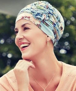 Best Wig Outlet Lotus Printed Turban Headwear