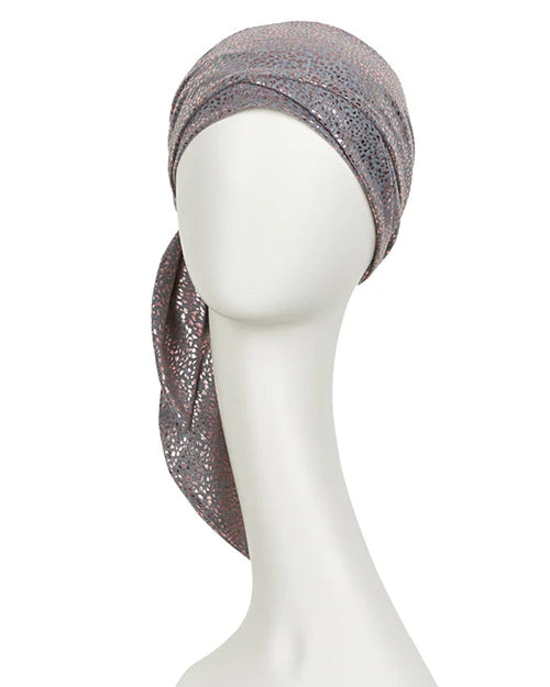 Best Wig Outlet Karla V Scarf Long - Glitter Print Headwear