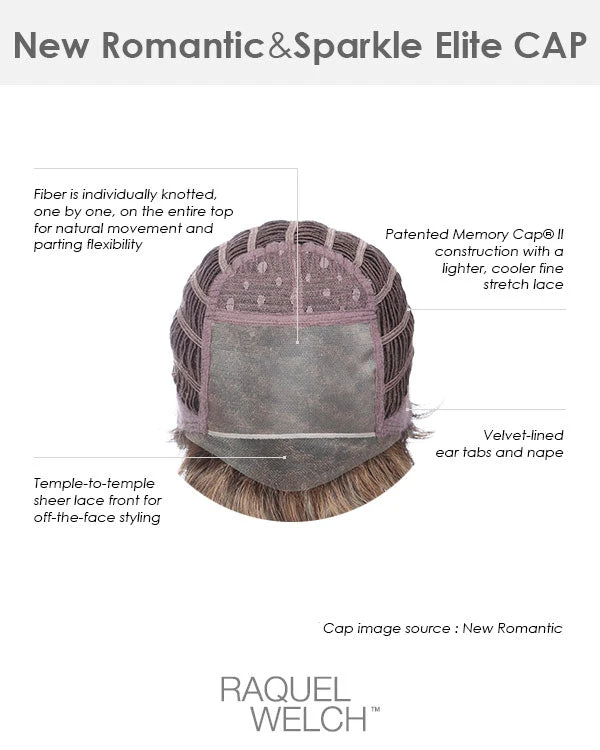 Sparkle Elite | Lace Front & Monofilament Synthetic Wig By Raquel Welch