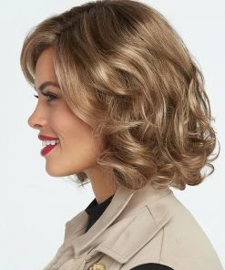 Wigs For Women Brave The Wave | Lace Front & Monofilament Part Synthetic Wig By Raquel Welch