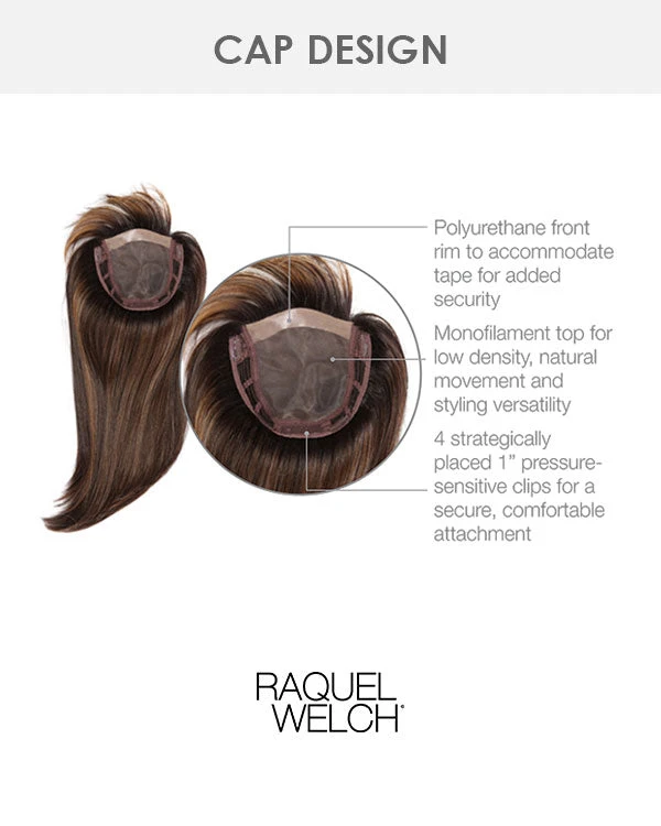 Clearance Items Top Billing 18 Inch | Monofilament Synthetic Wiglet By Raquel Welch