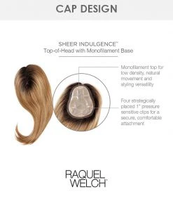 Go All Out 16 Inch | Monofilament Synthetic Hair Toppers By Raquel Welch