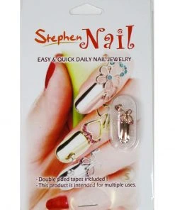 Stephen Nail Jewelry Butterfly (Small Pink Gold)