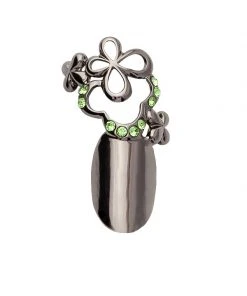 Stephen Nail Jewelry Clover (Small-Black)