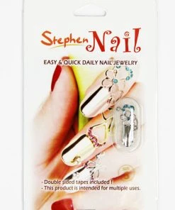 Stephen Nail Jewelry Flower (Small-Silver)