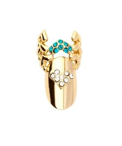 Stephen Nail Jewelry Wing (Medium-Gold)