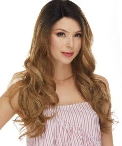 HBL Selena | Lace Front Human Hair Blend Wig By Sepia