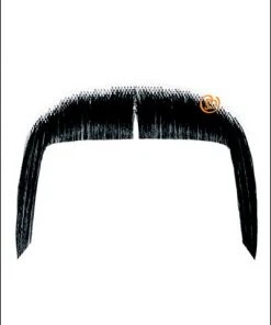 Fu Manchu | Human Hair Moustache By Sepia Costume Wigs