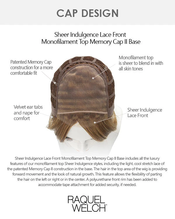 Scene Stealer | Lace Front & Monofilament Synthetic Wig By Raquel Welch