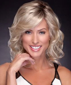 Wigs For Women Mia | Lace Front & Monofilament Part Synthetic Wig By TressAllure