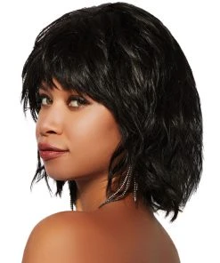 Wigs For Women New Wave HF | Lace Front & Monofilament Top Synthetic Wig By TressAllure