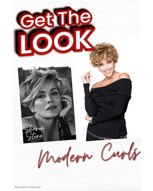 Modern Curls | Synthetic Wig By TressAllure Wigs For Women