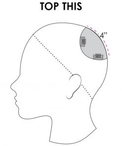 8~12 Inch Top This 12 Inch | Monofilament Remy Human Hair Toppers By Jon Renau