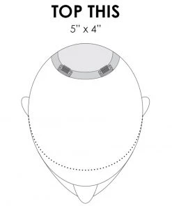 Top This 12 Inch (Exclusive) | Monofilament Remy Human Hair Toppers By Jon Renau 8~12 Inch