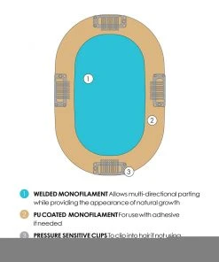 EasiPart Medium HD 12 Inch (Exclusive) | Monofilament Synthetic Hair Toppers By Jon Renau