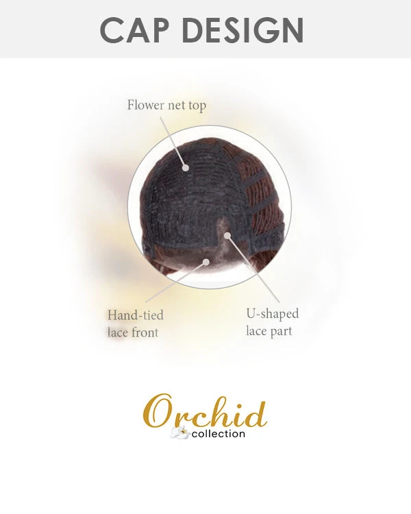 Flawless | Lace Front & Monofilament Part Synthetic Wig By Orchid Wigs For Women