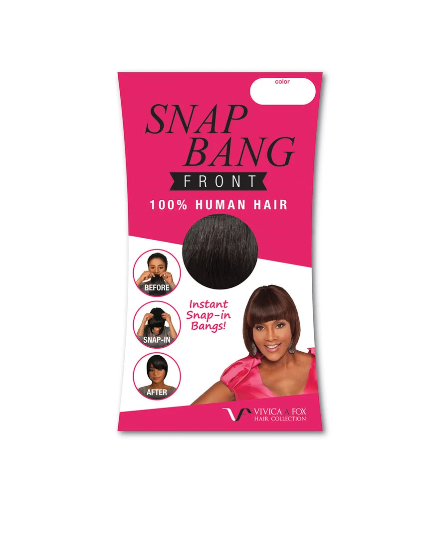 Hair Pieces Snap Bang Front | Human Hair Wiglet By Vivica Fox