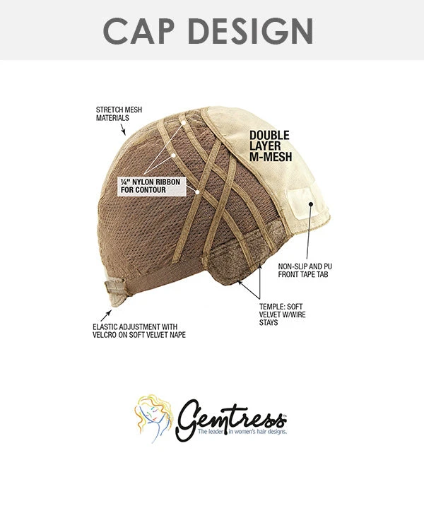 Wigs For Women Violet | Monofilament Synthetic Wig By Gemtress