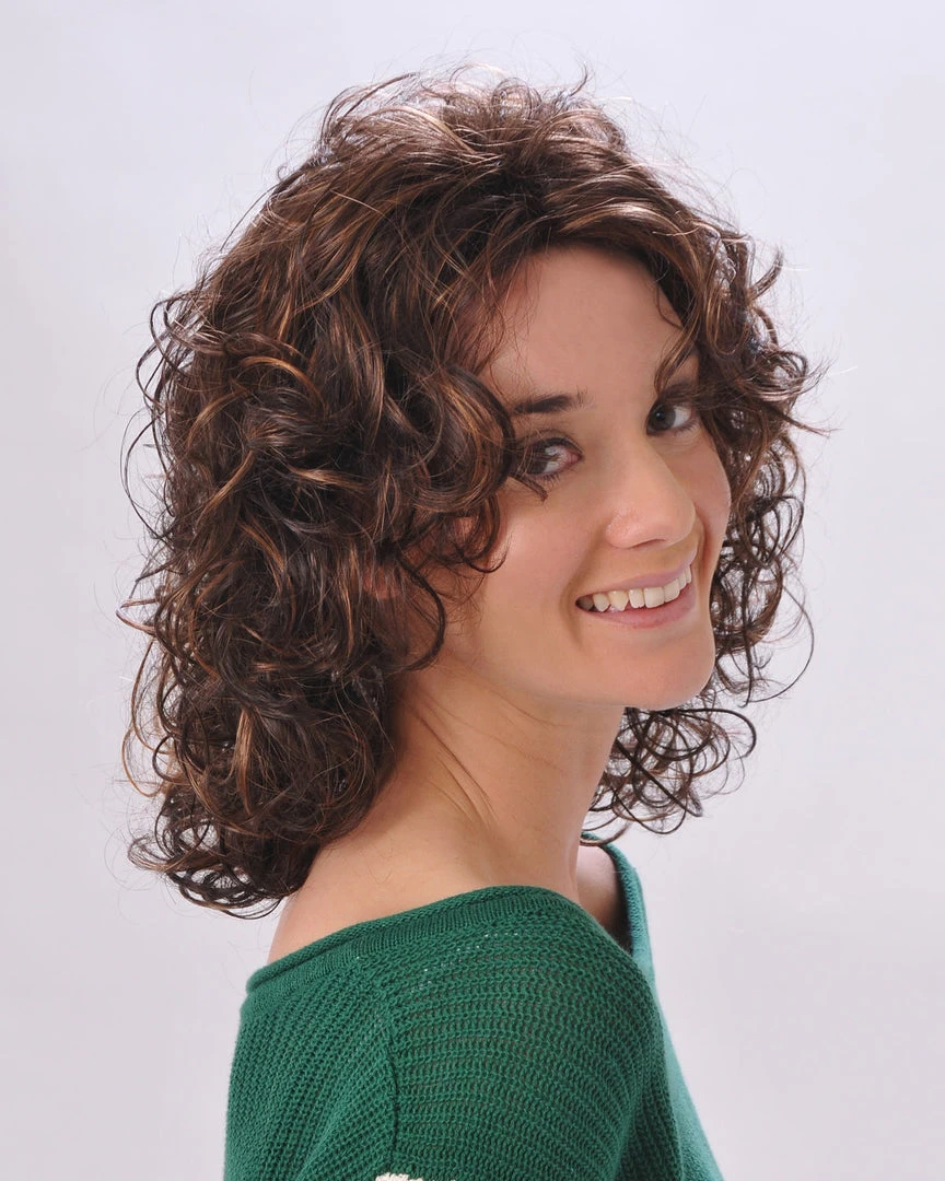 Poppy | 3/4 Synthetic Wig By Wig Pro Headband, 3/4 Wigs