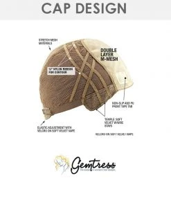 Mid Length Beach Waves | Lace Front & Monofilament Synthetic Wig By TressAllure